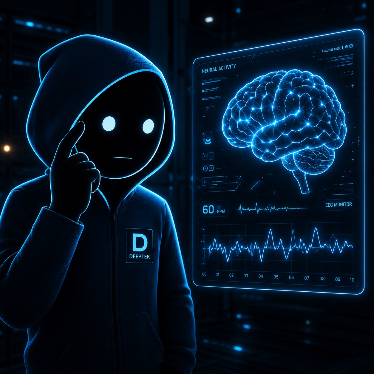 Deep studying a neural activity display